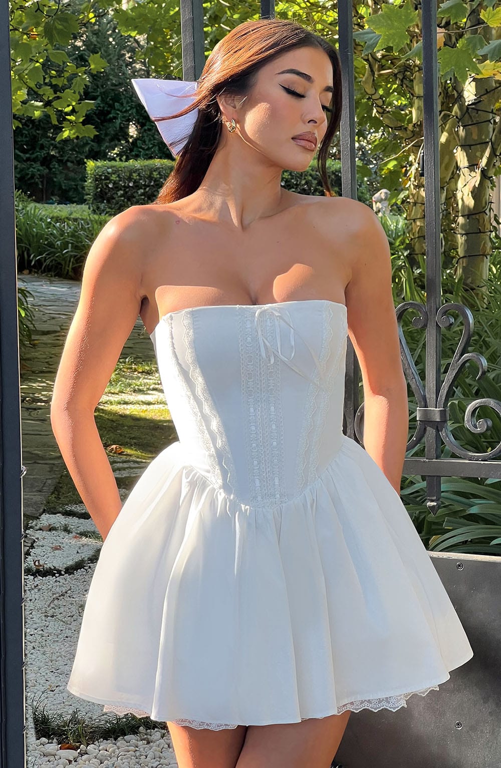 Giuliana Timeless Strapless Mini Dress Boutique Collection