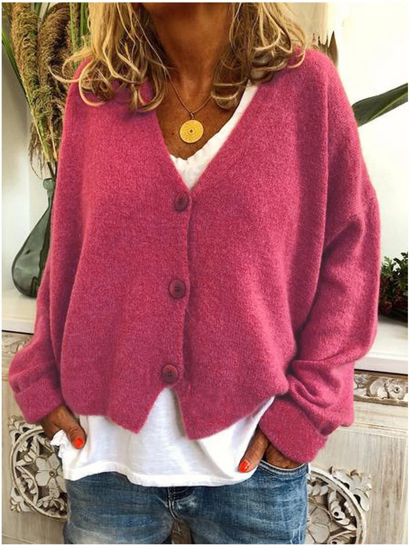 Women’s Cardigan | V-Neck Button Front