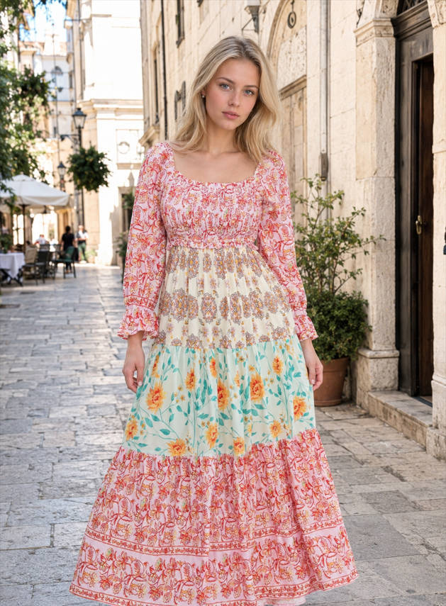 Patchwork Dress