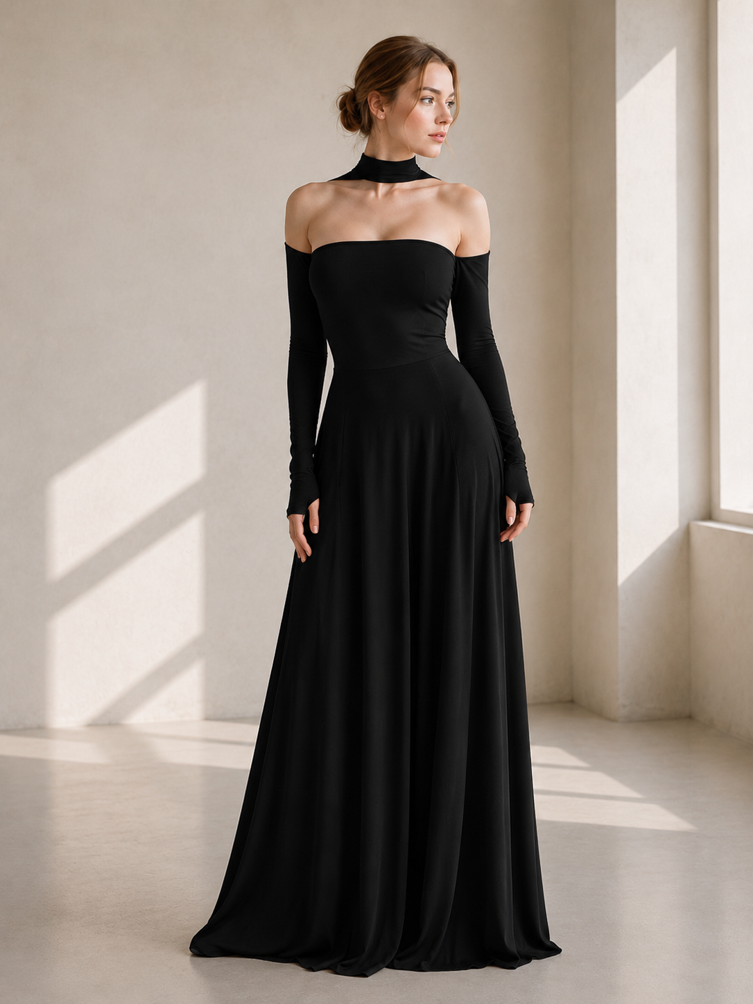 Halter-Neck Dress