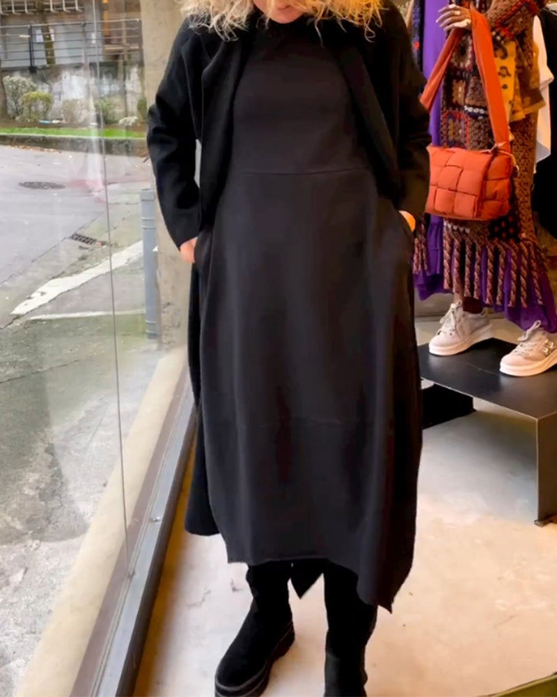 Frieda Long Dress With Dress with Modern Everyday Styling