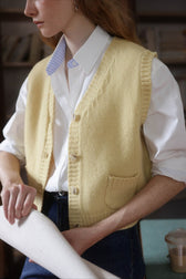 Woven Color Block Stripe Blouse