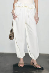 Ruched Strapless Crop Vacation Set
