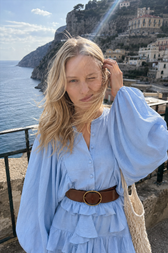 Layered Ruffled Single Boho Dress
