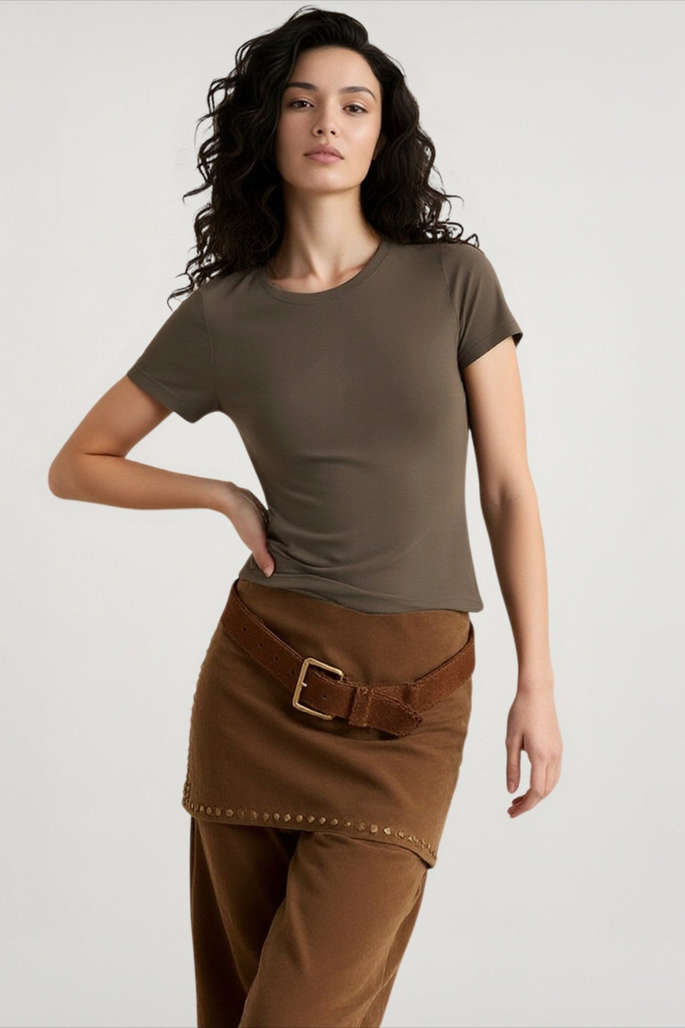 Bodycon Cropped Slim T-shirts