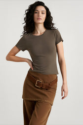 Bodycon Cropped Slim T-shirts