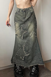 High-Waist Denim Jeans