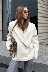 French Vintage Notch Lapel Blazer