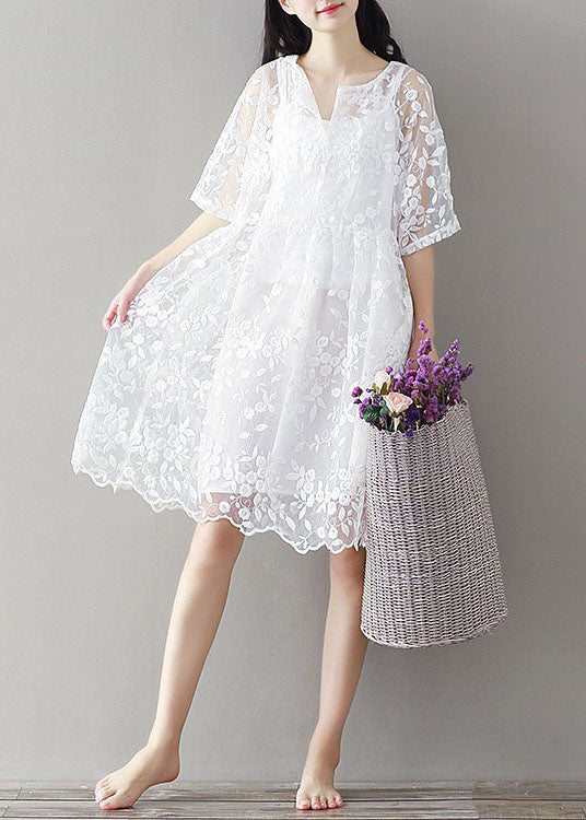 A Vintage Style Dress with Delicate Timeless Details