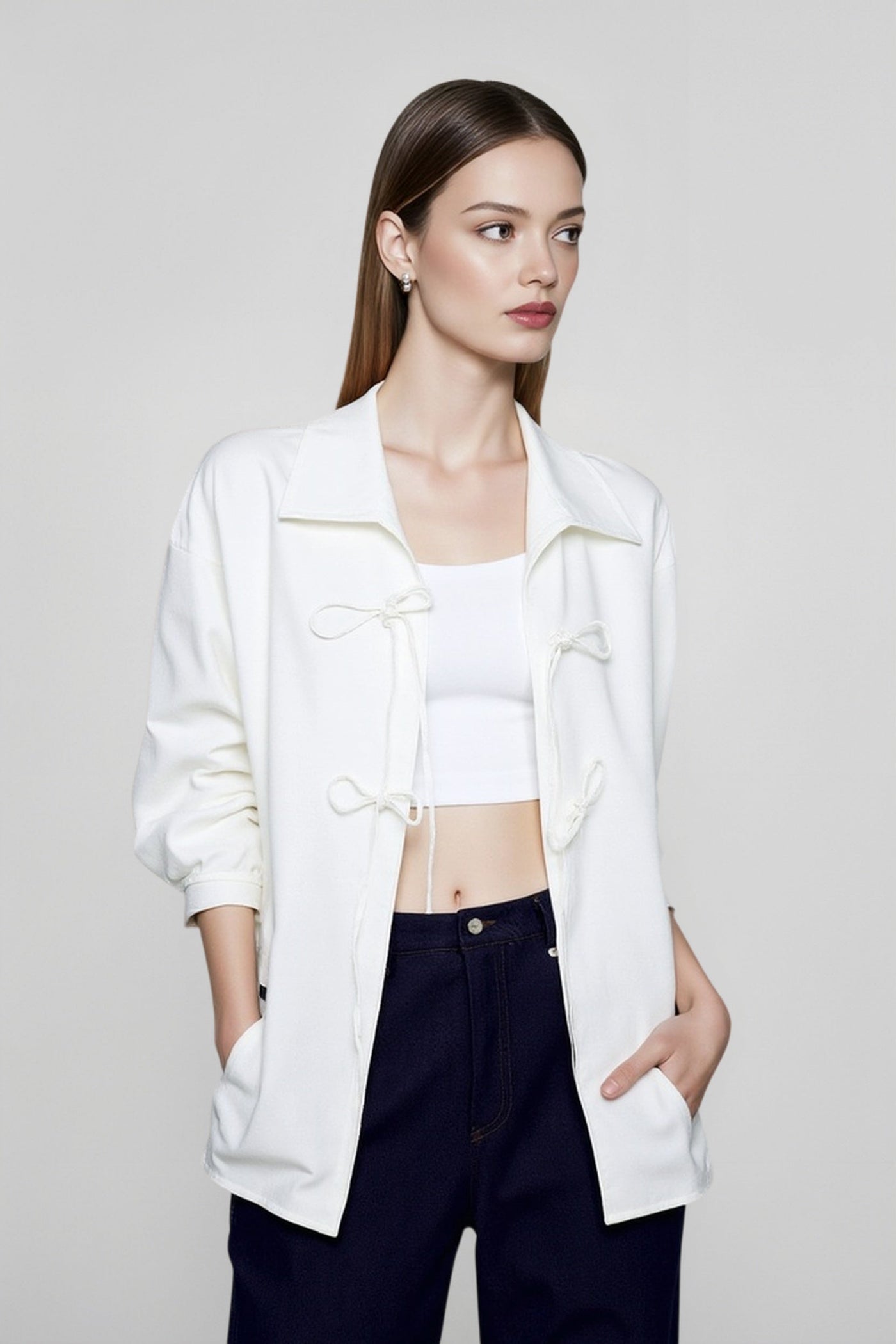 Vintage Linen Relaxed Blouse