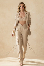 Street cargo pants Suit