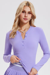 Slim Fit Quick Dry Long Sleeve Top