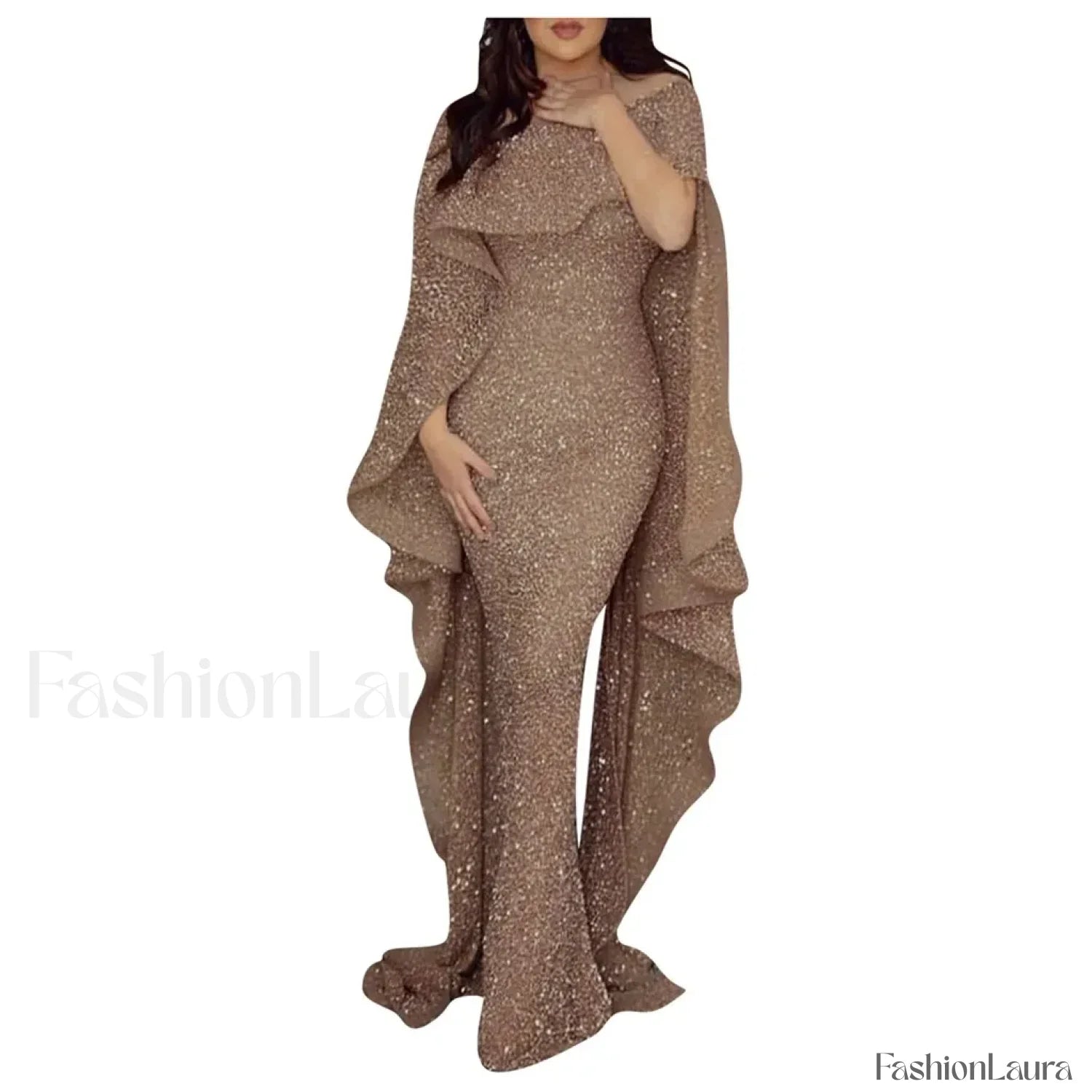 Fall For Women 2024 Vintage Short Sleeve Crew Neck Glitter Sparkly Sequin Slim Bodycon Formal Party Prom Dress