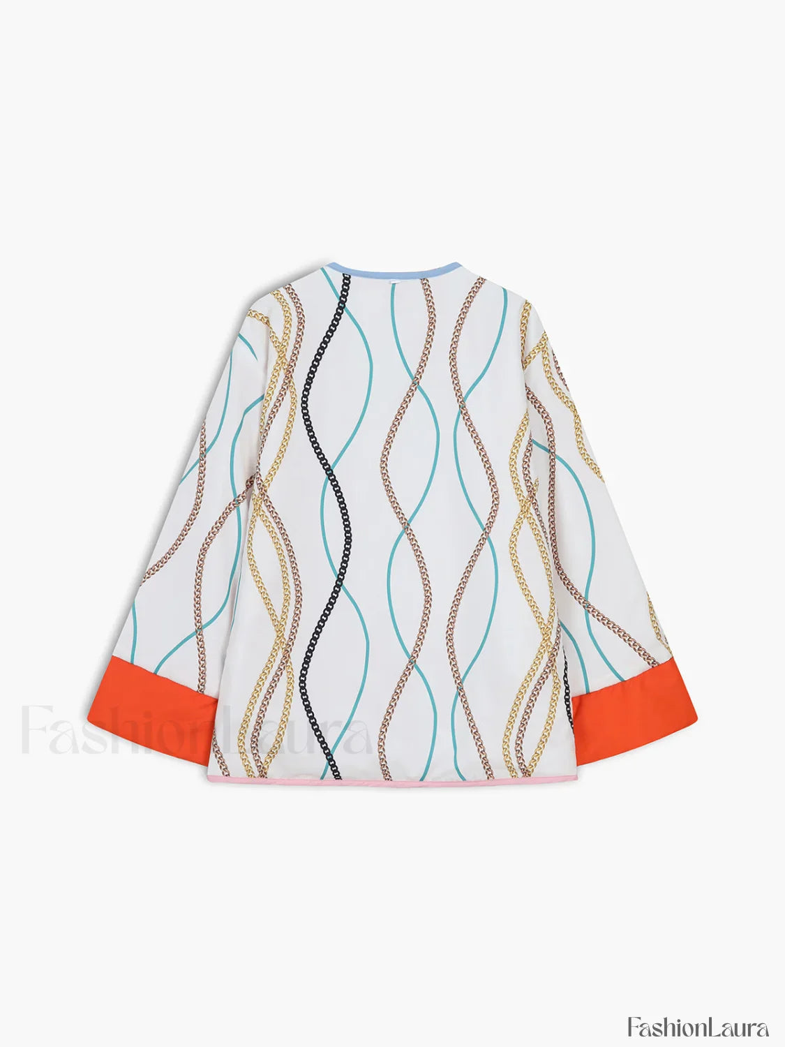 Fantasy World Double Trendy Sided Patchwork Coat