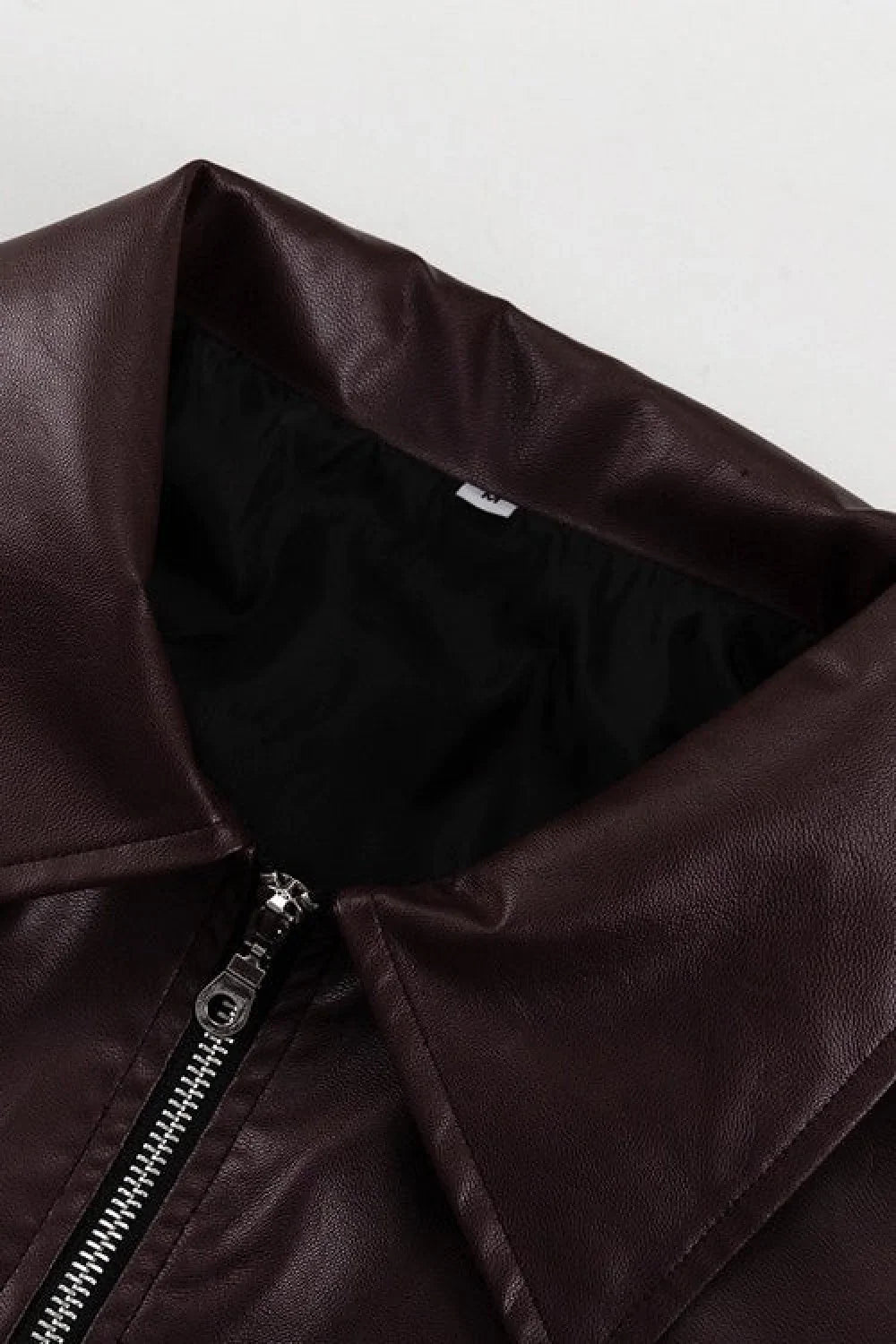 Fashion PU Leather Biker Jacket