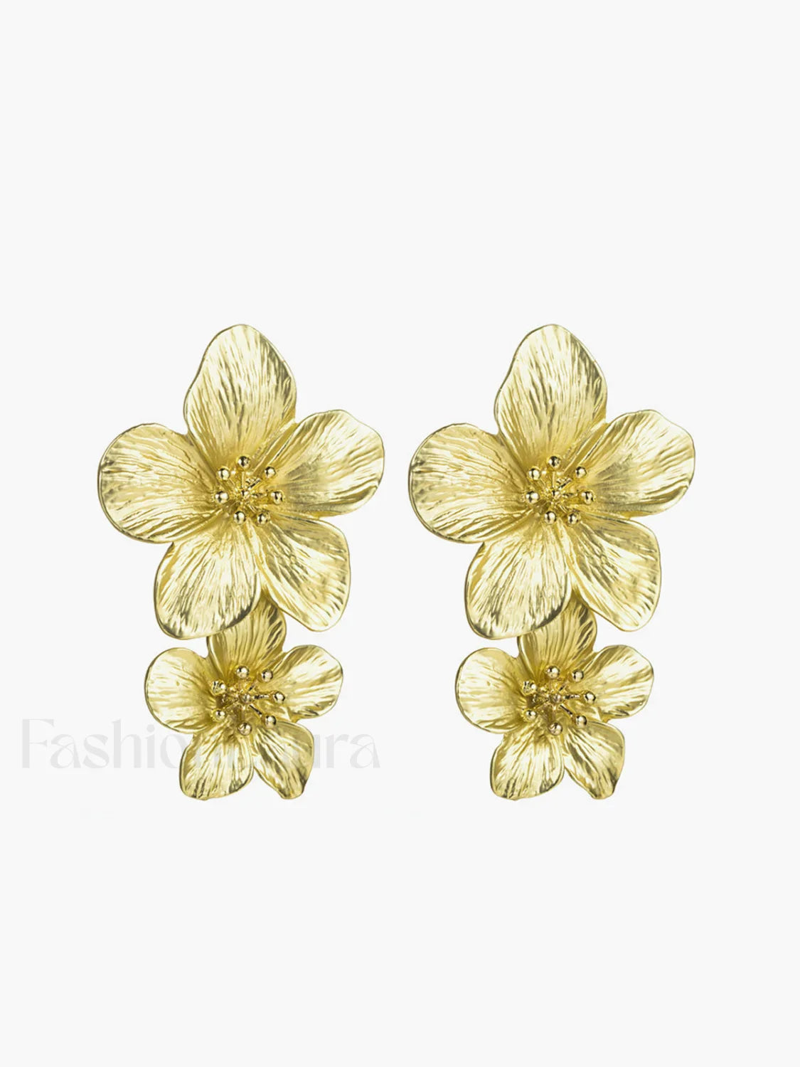 Fashionable Charming Flower-Shaped Earrings