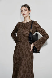 Elegant O-neck High Waist Evening Party Streetwear Maxi Dress
