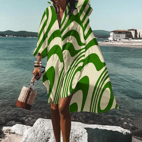 Gia Exclusive Knee Length Dress with Unique Print Boutique Collection