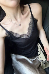 Versatile Lace Layering Cami Top