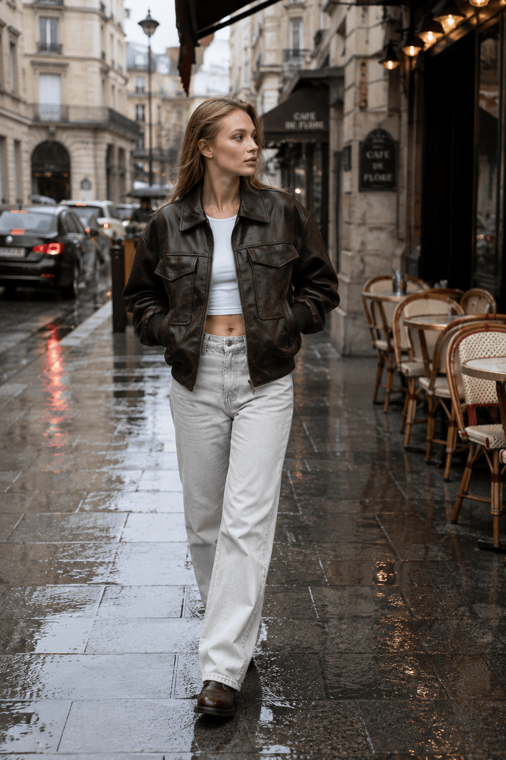 Clean Line Large Pocket Pilot Jacket