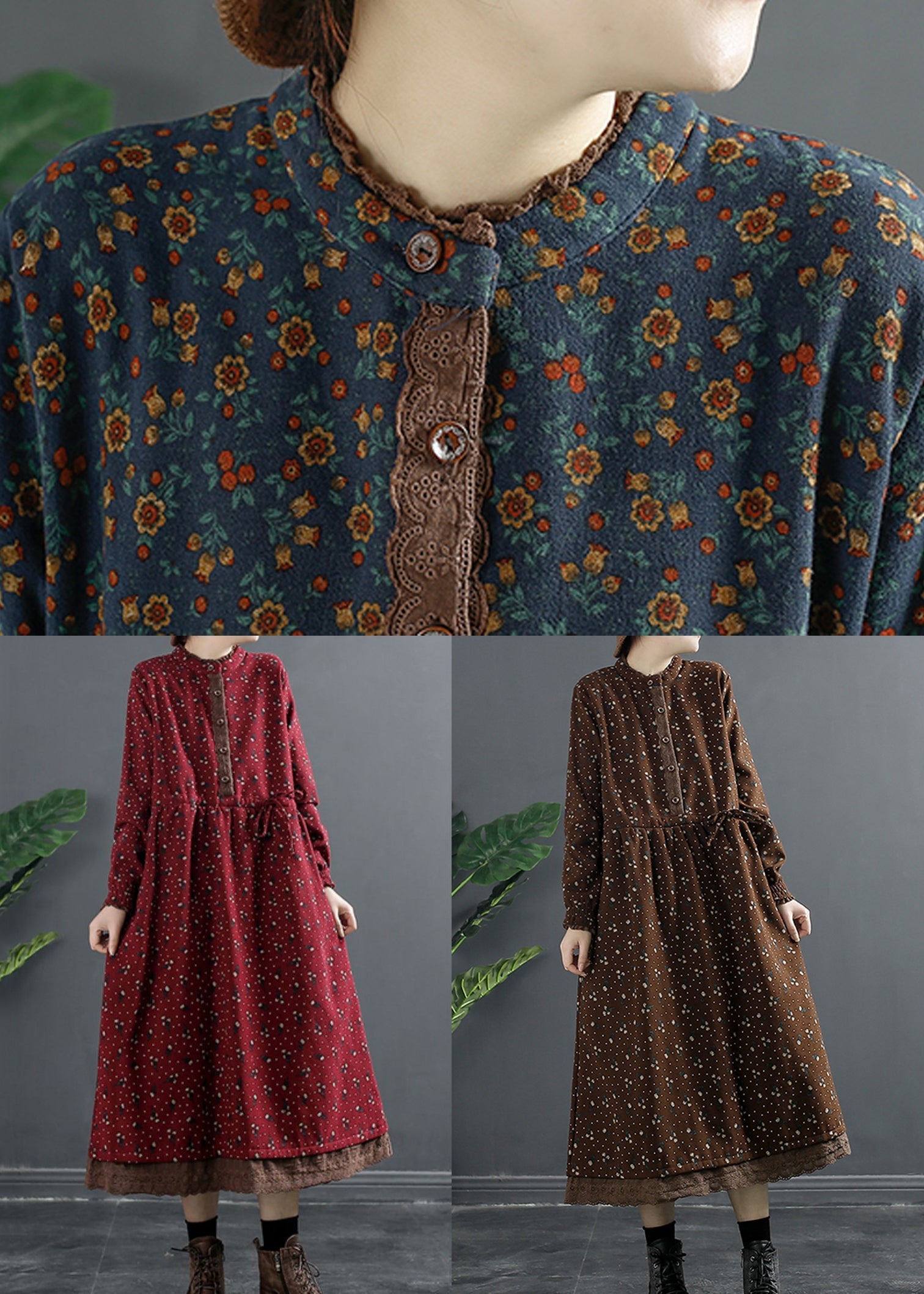 Classic Vintage Dress with a Flattering Fit