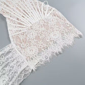 Lace Strapless Corset Mini Dress 8