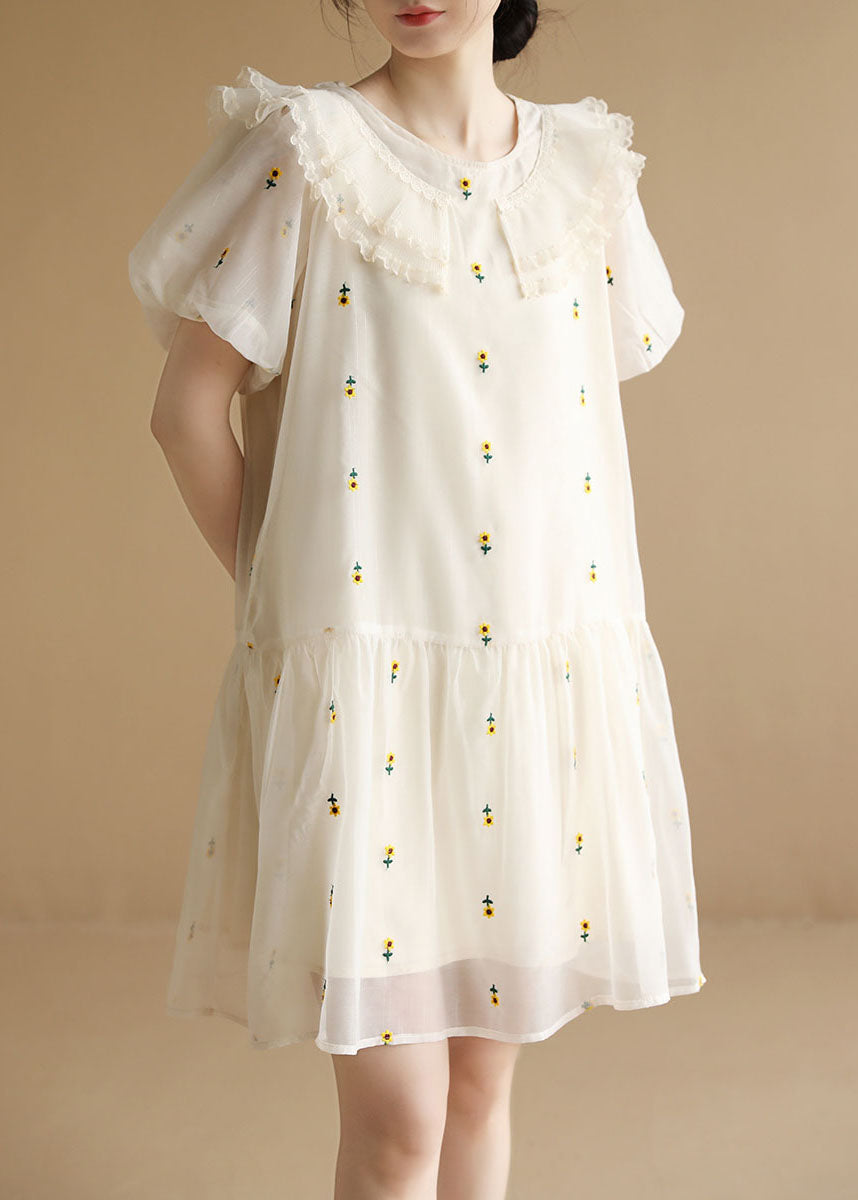 A Vintage Style Dress with Delicate Timeless Details