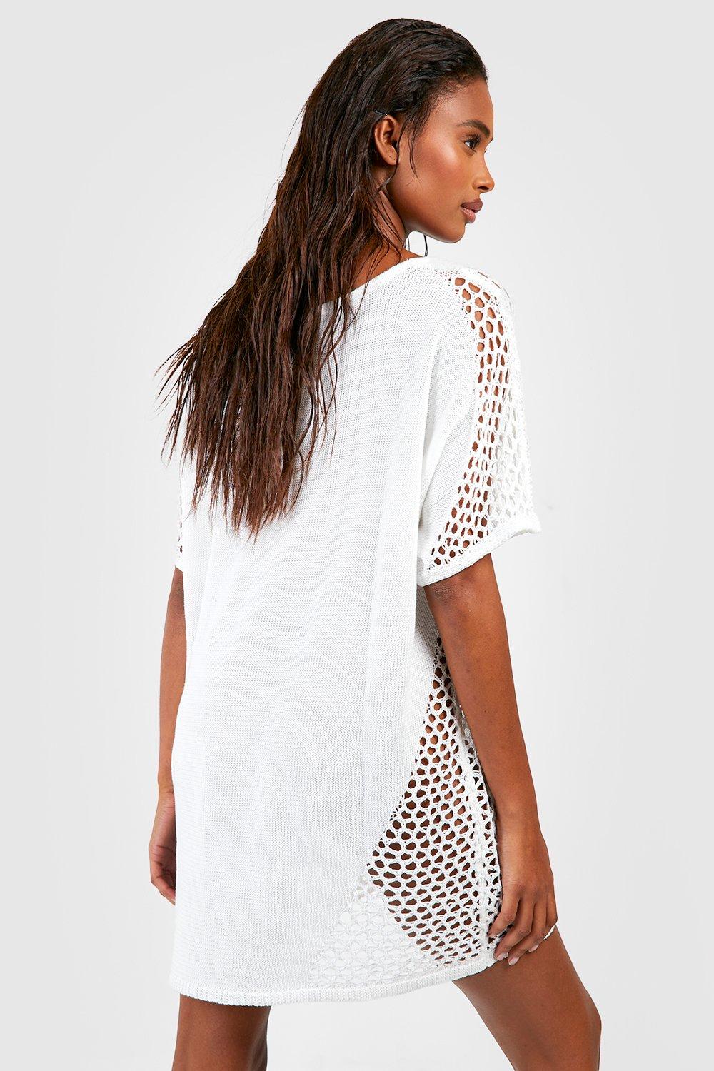 Katerina Minimalist Beach Dress with Lace Statement Occasion Edit