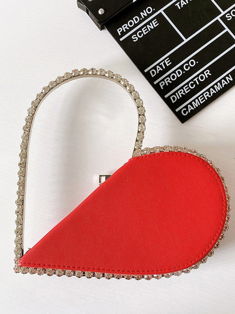 Finley Diamond Red Heart Bag