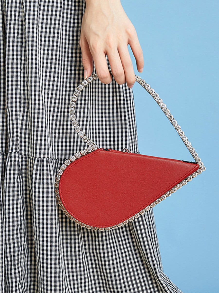 Finley Diamond Red Heart Bag