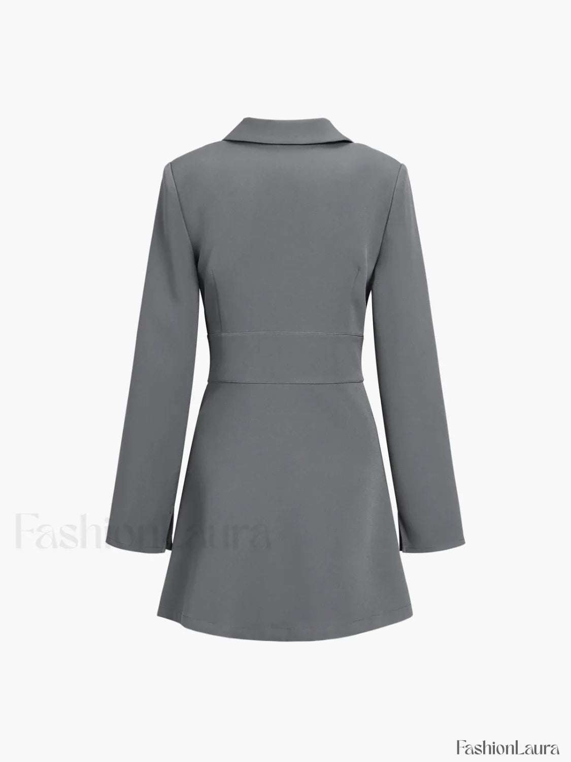First Choice Blazer Trendy Long Sleeve Short Dress