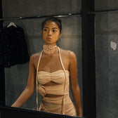 Giving All Of Me Cut Out Mesh Mini Dress 5