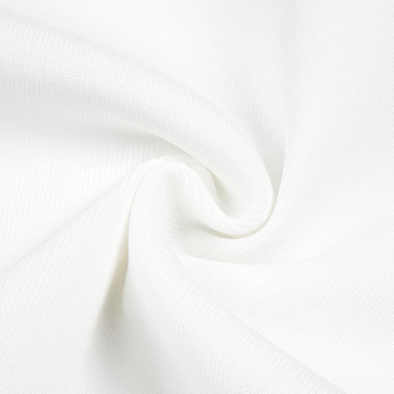 Gael Halter Neck Cut Out Asymmetric Hem Dress