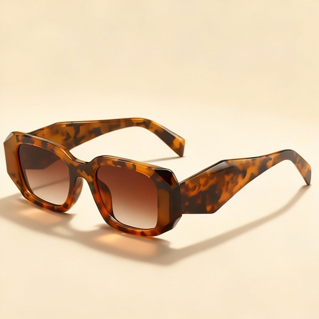 Oversized Hexagon Frame Sunglasses 3