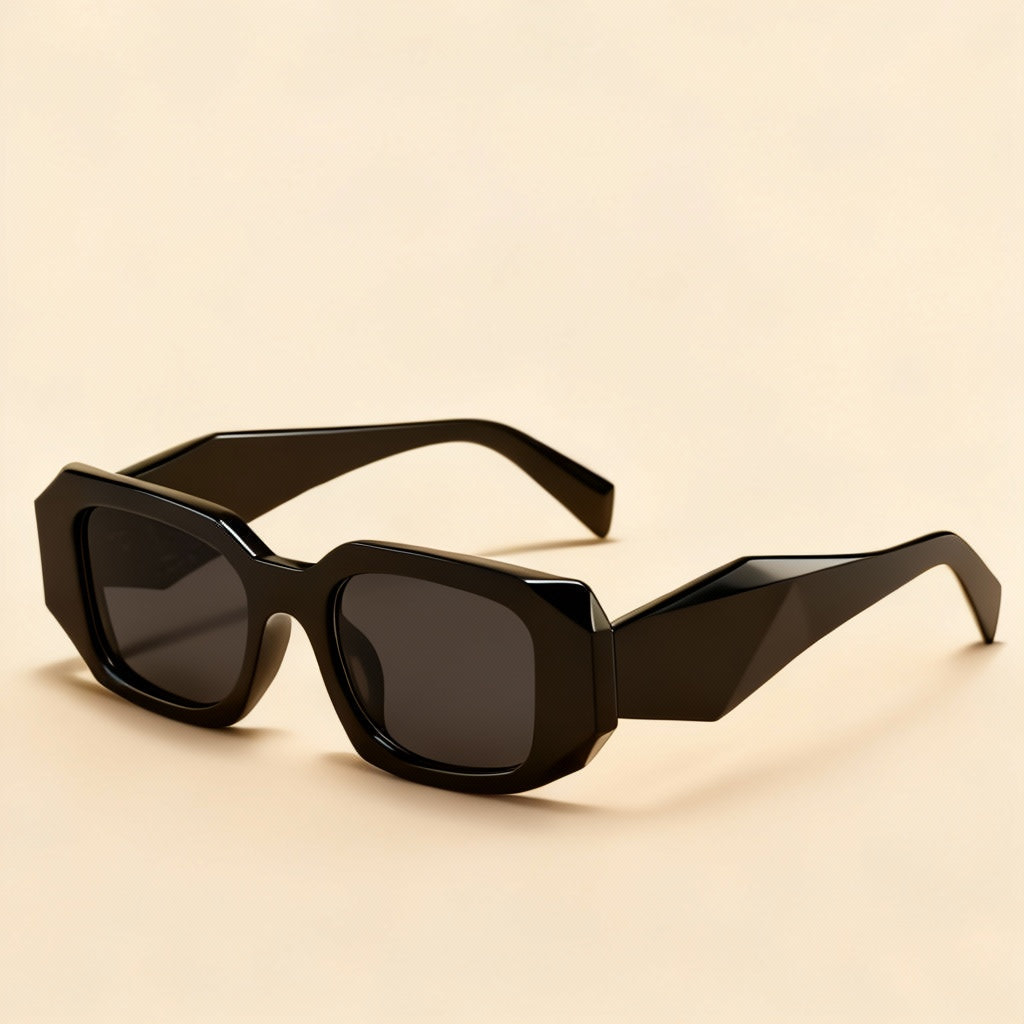 Oversized Hexagon Frame Sunglasses 4