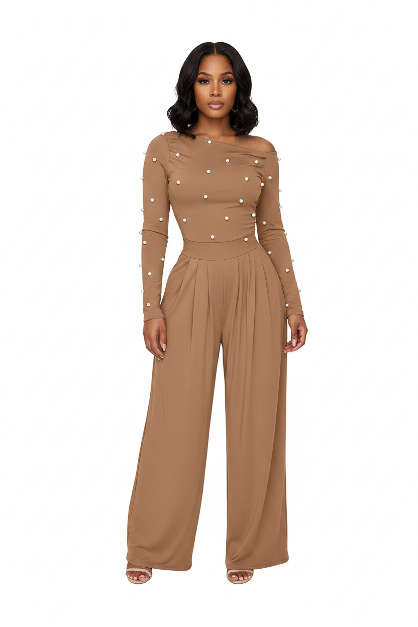 Elegant Black Jumpsuit for Women | Tailored Fit & Versatile Design