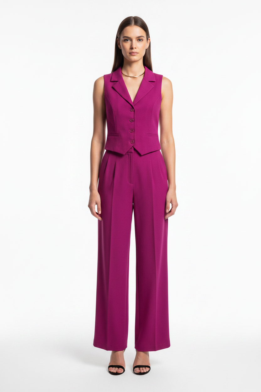 Chic Elegant Jumpsuit Set | Tailored Fit & Versatile Design