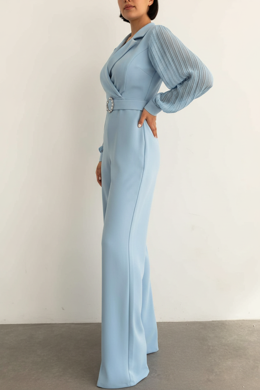 Elegant Black Jumpsuit for Women | Tailored Fit & Comfortable Fabric