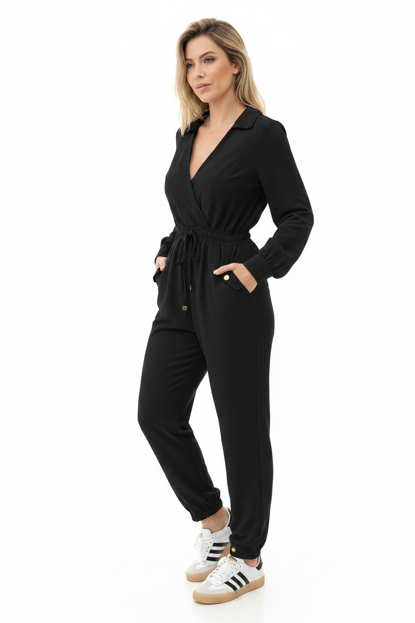 Chic Casual Jumpsuit for Women | Lightweight & Versatile Design - Jamota