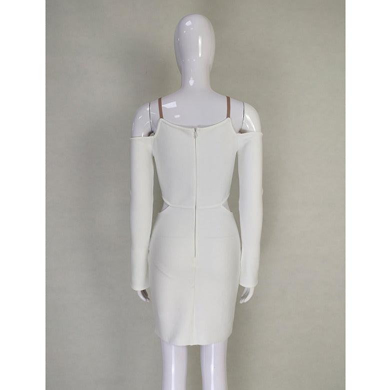 Genna Cold Shoulder Mini Dress