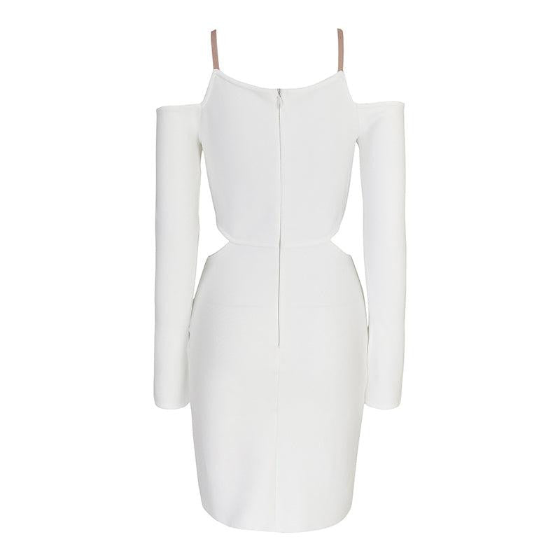 Genna Cold Shoulder Mini Dress