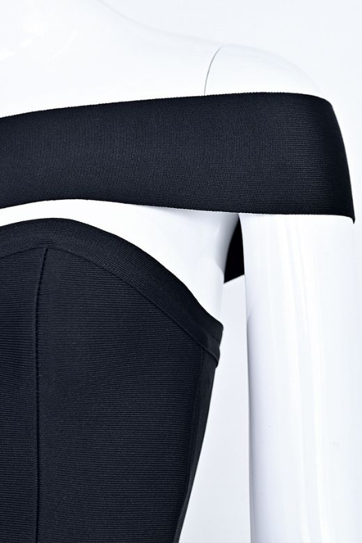 Gianna Bandage Dress - Classic Black