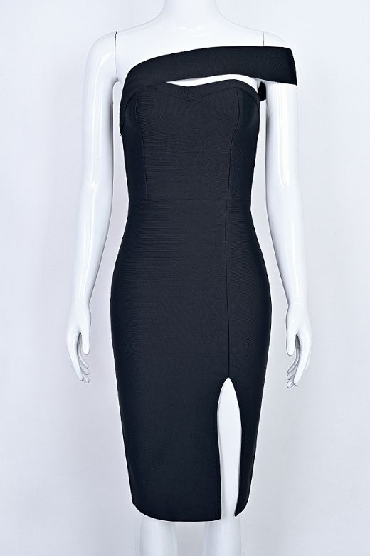 Gianna Bandage Dress - Classic Black