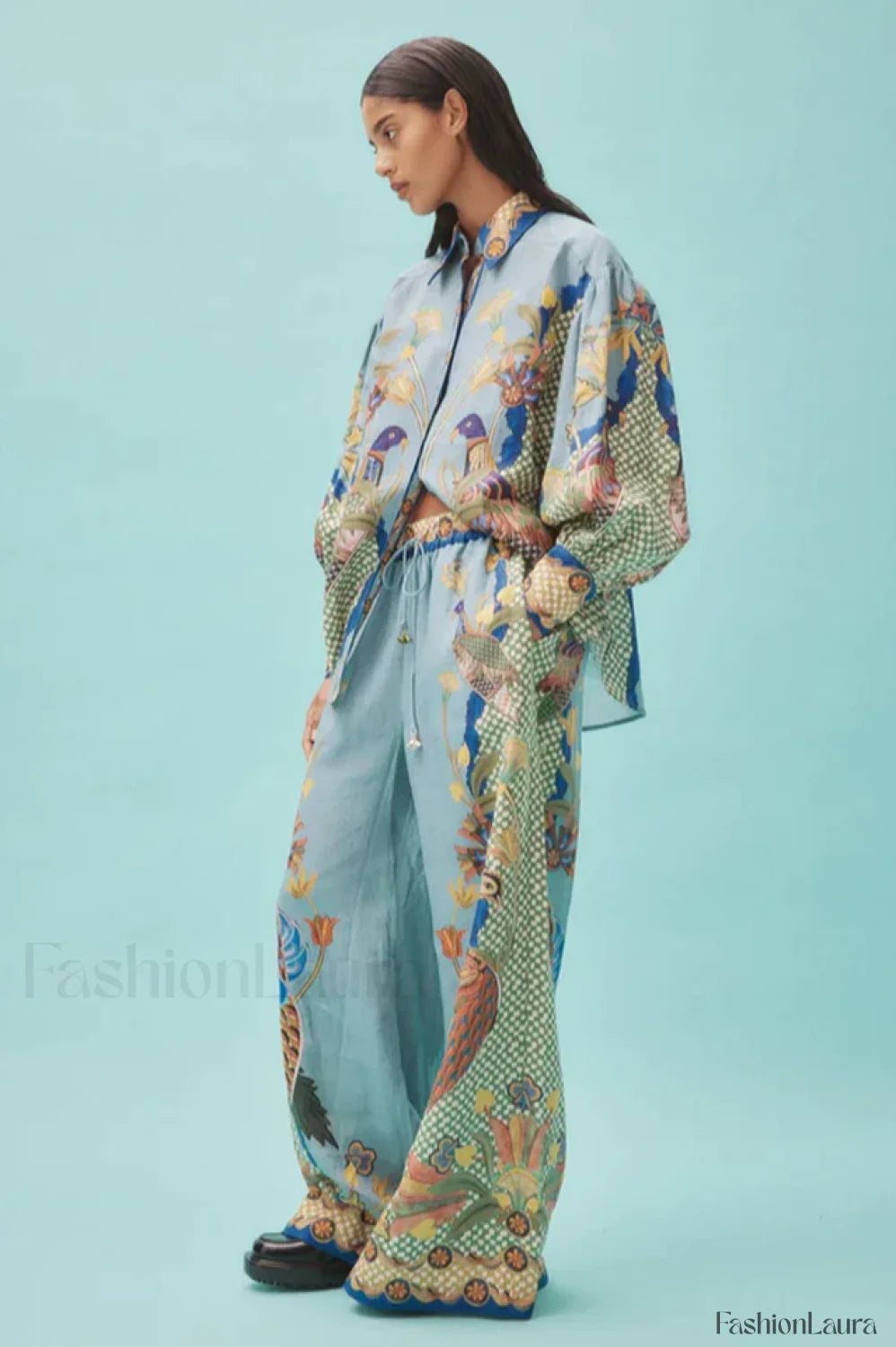 Gilly Shirt Stylish + Pant Set