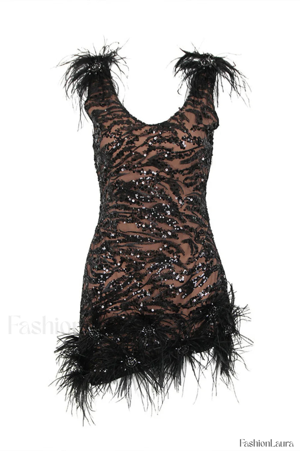 Gina Elegant Black Dress