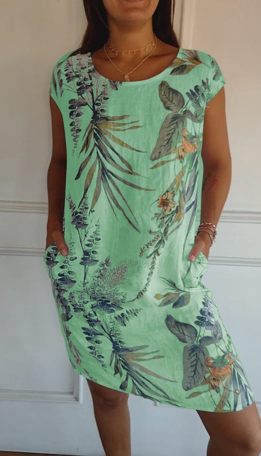Gina Classic and Comfortable Summer Dress for Women Modern Trendy Look