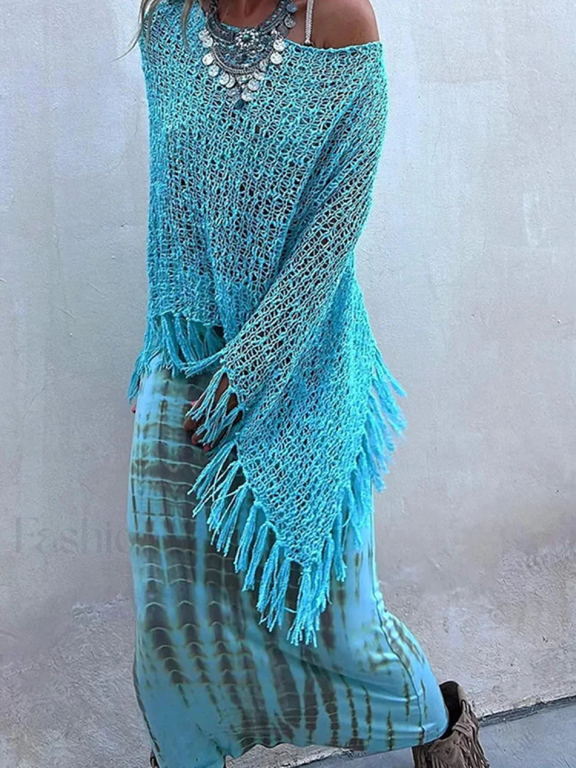 Gothic Print Pencil Maxi Skirt