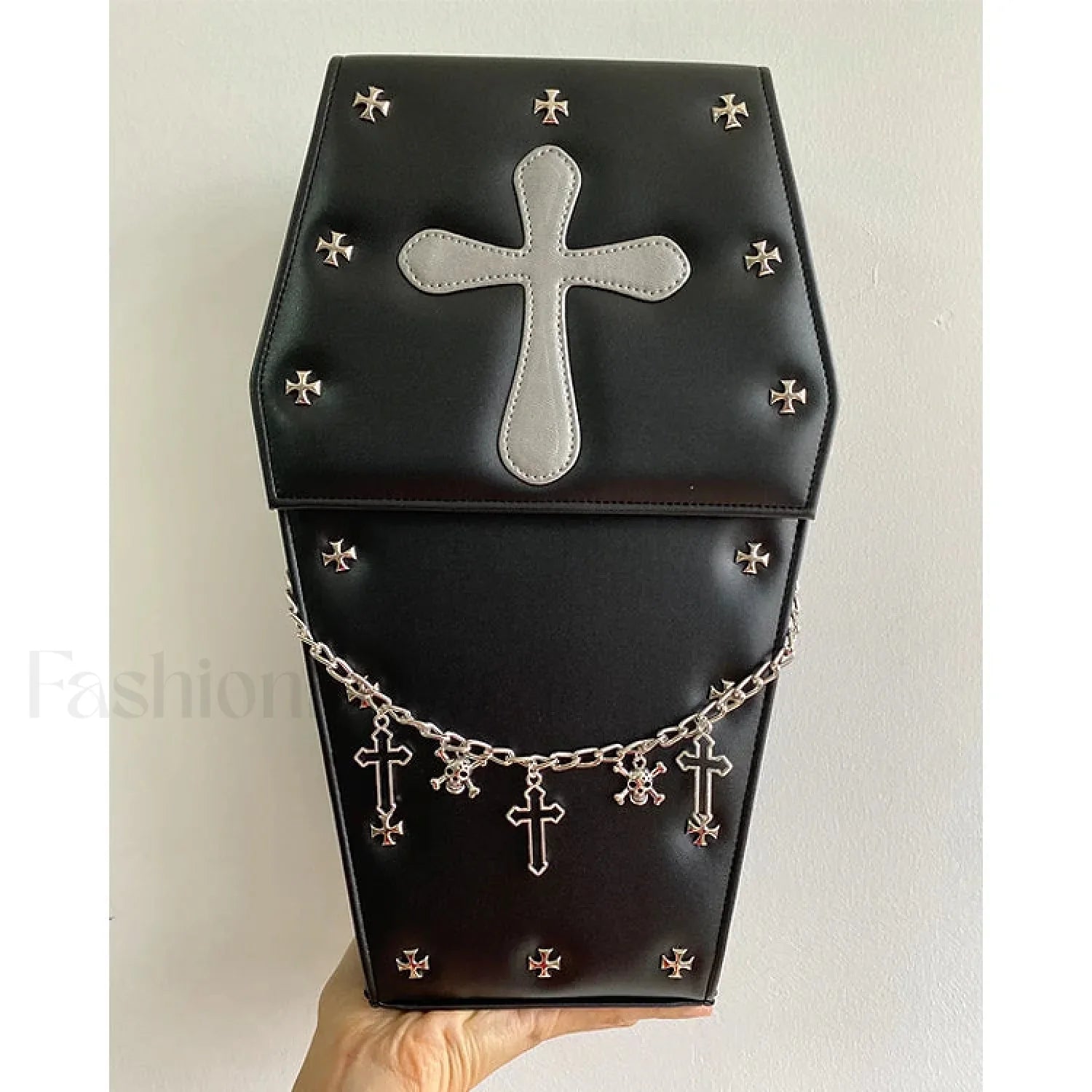 Gothic Vampire Coffin Shape Punk Lolita School Crossbody Halloween