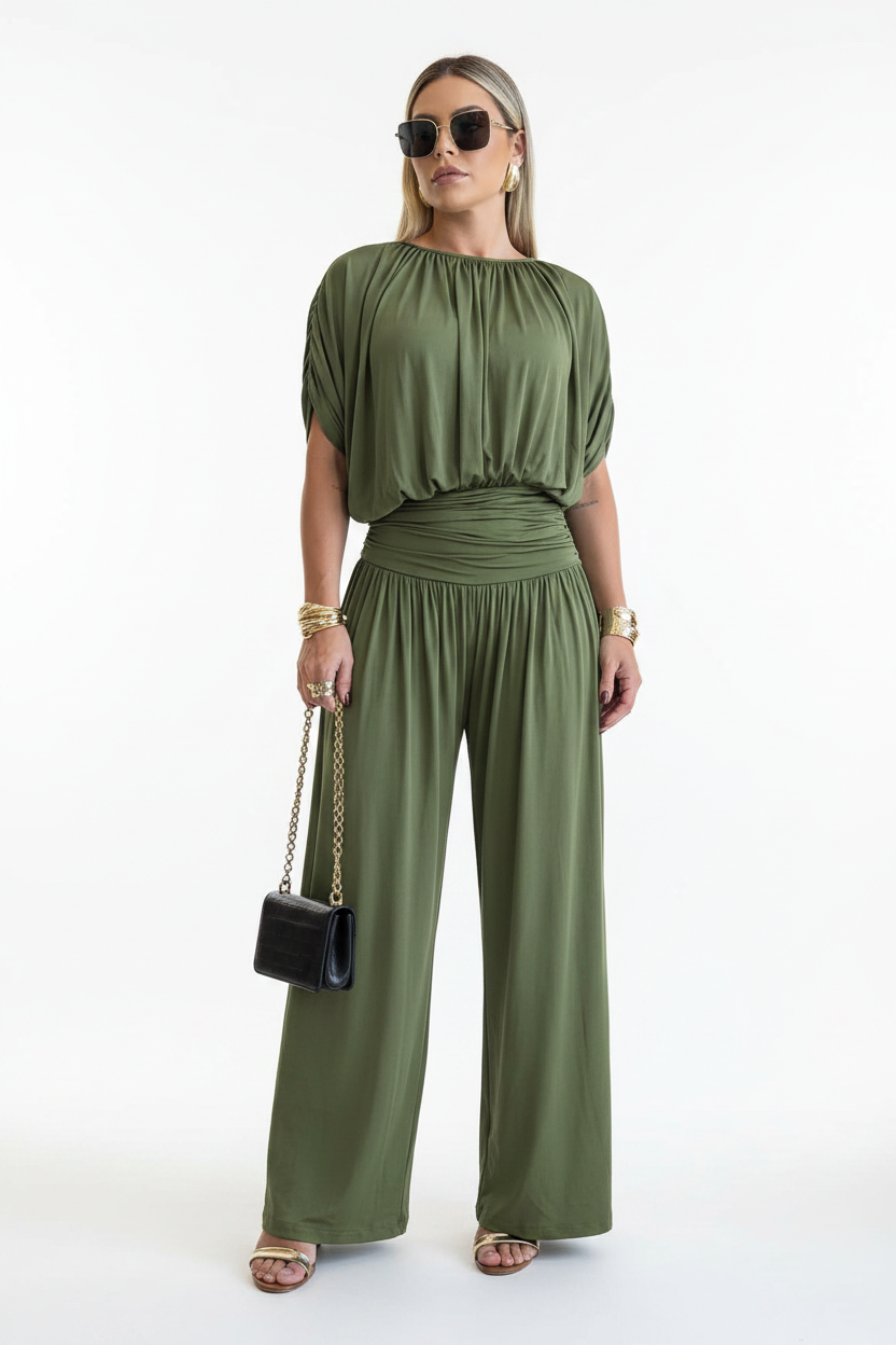 Elegant Black Jumpsuit for Women | Tailored Fit & Comfortable Stretch