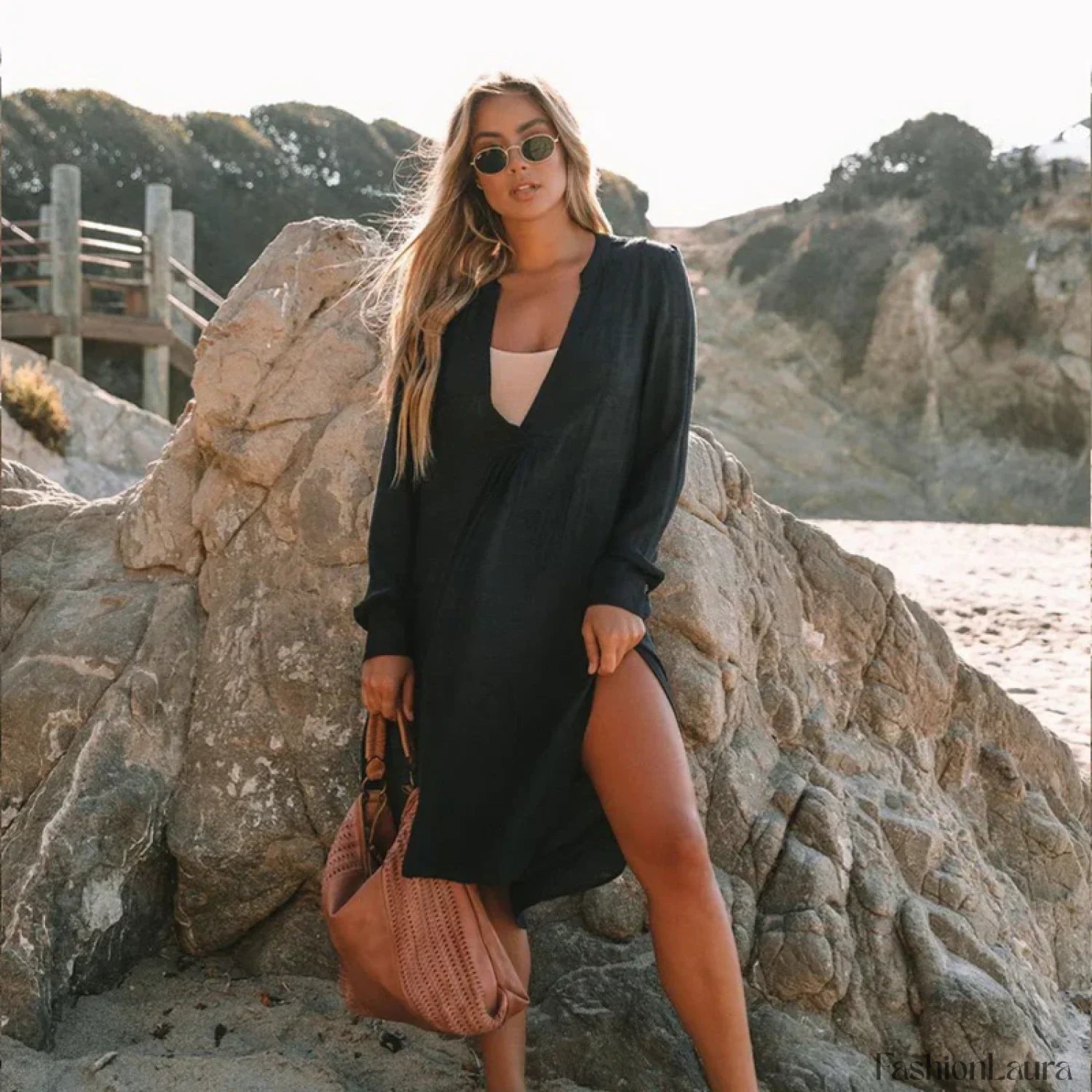 Green Chiffon Kimono Robe Cover Up